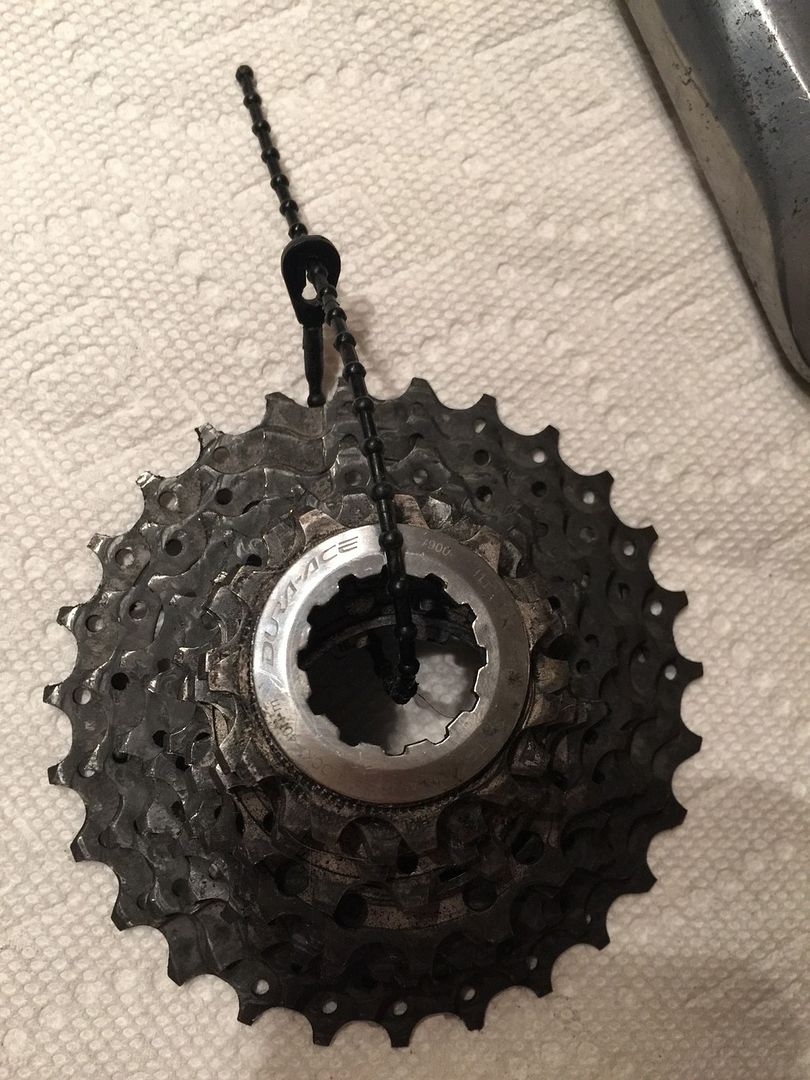 cassette and crankset